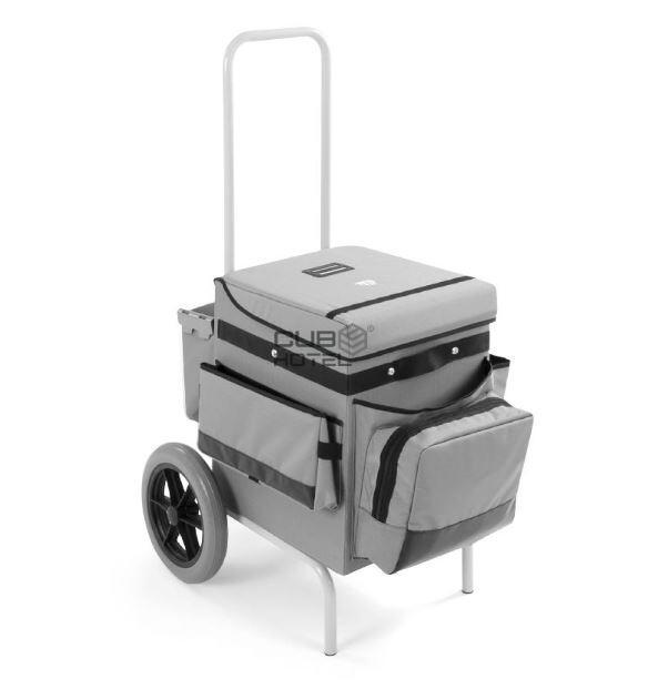 Carro Housekeeping Gris Portátil H-Cube Trail